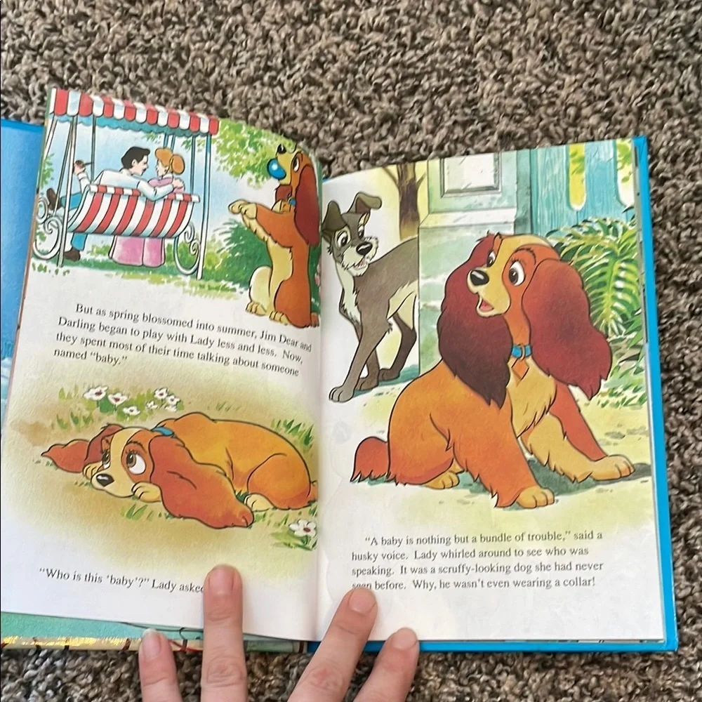 Disney Kids Learning Books - Blue and Red